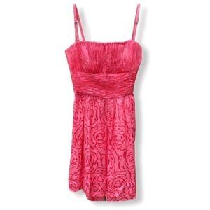 BCBGMAXAZRIA Silk Blend Dress
